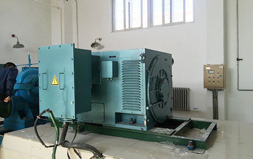 吕梁某水电站工程主水泵使用我公司高压电机一年质保